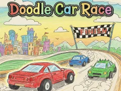 Permainan Doodle Car Race talian