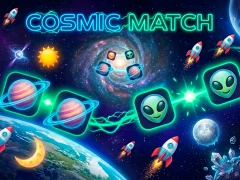 Permainan Cosmic Match talian