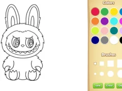 Permainan Labubu Coloring Book talian