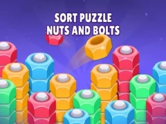 Permainan Sort Puzzle Nuts and Bolts talian