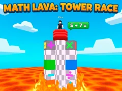 Permainan Math Lava: Tower Race talian