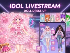 Permainan Idol Livestream: Doll Dress Up talian