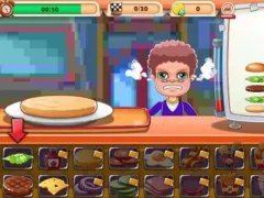 Permainan Burger Craze: Top Burger Shop talian