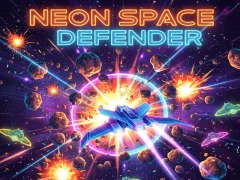 Permainan Neon Space Defender talian