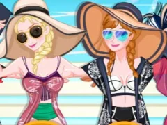 Permainan Princess Summer Tans talian
