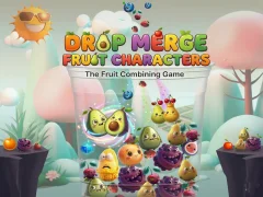 Permainan Drop Merge Fruit Characters talian