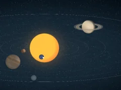 Permainan 3d Solar System talian