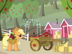Permainan My Little Pony Applejack's Apple Harvest talian