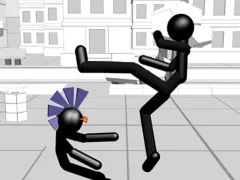Permainan Stickman Fighting 3d talian