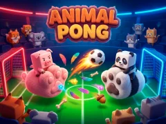 Permainan Animal Paws Pong talian