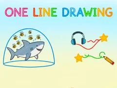 Permainan One Line Drawing talian