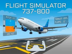 Permainan Flight Simulator 737-800 talian
