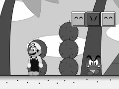 Permainan Super Mario Land Within Scratch talian