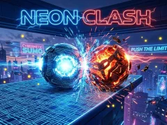Permainan Neon Clash talian