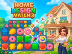 Permainan Home Design Match 3 talian