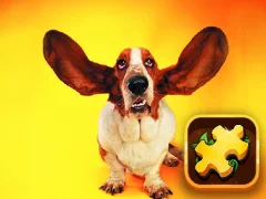 Permainan Funny Dogs Puzzle talian