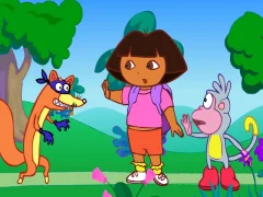 Permainan Dora The explorer  Crocodile Lake talian