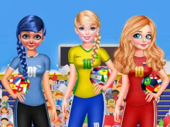 Permainan BFF Princess Vote For  FIFA 2018 Quarter Finals talian
