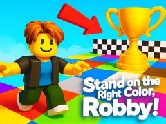 Permainan Stand on the Right Color, Robby! talian