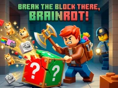 Permainan Break the block there, Brainrot! talian