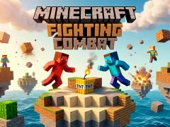 Permainan Minecrafts Fighting Combat talian