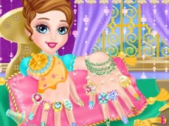 Permainan Ice Princess Nail Design talian