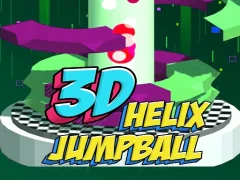 Permainan 3D Helix Jump Ball talian
