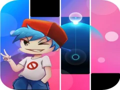 Permainan Friday night funkin Piano Tiles talian