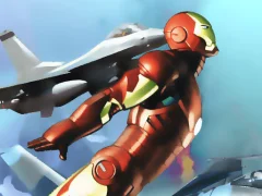 Permainan Iron Man Plane War talian