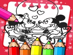 Permainan Mickey Mouse Coloring Book talian