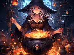 Permainan Anime girls Witchcraft talian