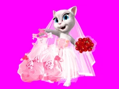 Permainan Talking Tom Angela City Wedding Boutique talian