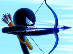 Permainan Stickman Archer Warrior talian
