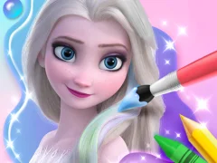 Permainan Coloring Book For Elsa talian