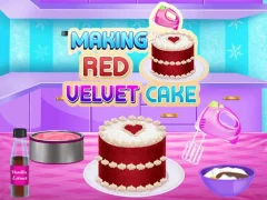 Permainan Making Red Velvet Cake talian