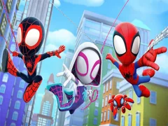 Permainan Spidey and his Amazing Friends Swing Into Action! talian