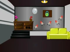 Permainan Grey Checked Room Escape talian