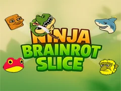 Permainan Ninja brainrot Slice talian