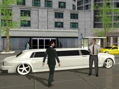 Permainan Limo Taxi Driving Simulator: Limousine Car Games talian