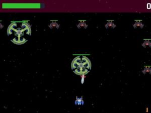 Permainan Perang Angkasa Retro talian