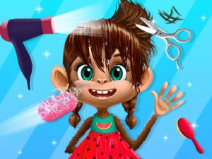 Permainan Salon haiwan super bintang talian