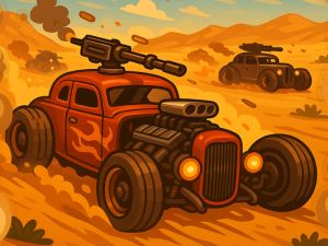 Permainan Bintang Arena Hot Rods talian