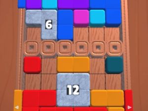 Permainan Jam blok warna talian