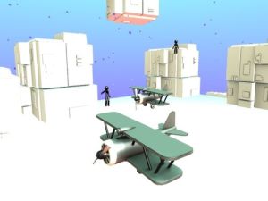 Permainan Stickman Airplane talian