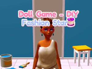 Permainan Permainan anak patung- bintang fesyen DIY talian