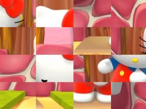 Permainan Hello Kitty Video Teka-teki talian