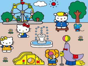 Permainan Hello Kitty: Pencipta adegan talian