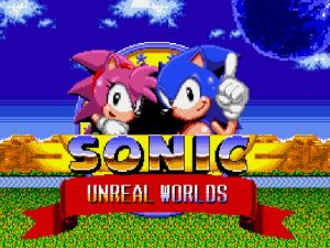 Permainan Sonic Unreal Worlds talian