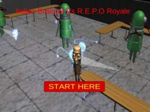 Permainan Brainrot Itali vs R. E. P. O Royale talian