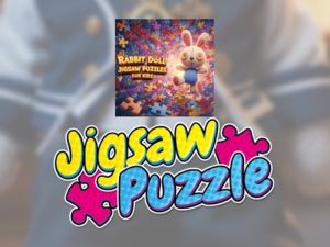 Permainan Teka-teki jigsaw anak patung arnab untuk kanak-kanak talian